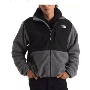 THE NORTH FACE Retro Denali Jacket Polartec Fleece Full Zip Black Grey Mens Med